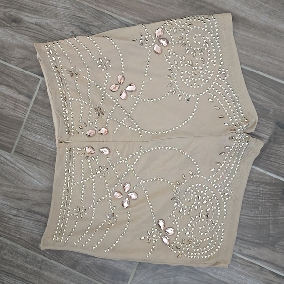 Rhinestone short size large - Picture 3 of 7